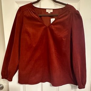 Loft Light Corduroy Blouse
